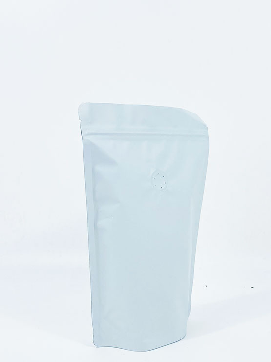 250GR STAND UP POUCH MAT WHITE